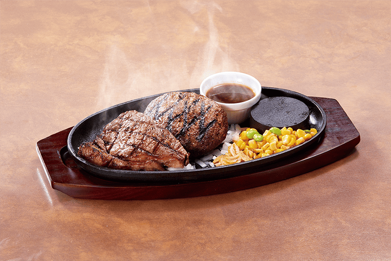 OK STEAK × HAMBURG ロゴ画像